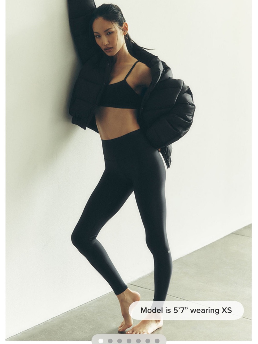 ALO Yoga Black High-Rise Performance Leggings